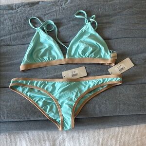 LSpace Light Blue Bikini Set